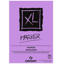 Бумага для спиртовых маркеров Canson XL Marker А4 / 100 листов / 70 гм