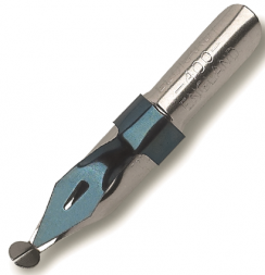 Перо Manuscript Ornamental 3.5 мм полированное с наконечником для каллиграфии