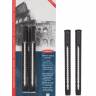 Ластик-ручка Derwent Retractable Eraser выдвижной набор 2 штуки в блистере купить в художественном магазине Скетчинг Про с доставкой