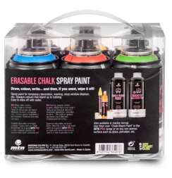 Набор меловых красок MTN PRO Chalk 6 штук аэрозоль 150 мл для декора