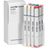 Купить набор маркеров для скетчинга StyleFile Brush 12 Main C (основные цвета) маркер-кисть спиртовой в магазине маркеров и товаров для скетчинга ПРОСКЕТЧИНГ
