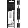 Набор маркеров для рисования Graph'It Classic Neutral Greys 3 штуки (нейтральные серые) купить в магазине маркеров и товаров для рисования Скетчинг Про с доставкой по РФ и СНГ