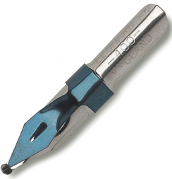 Перо Manuscript Ornamental 2 мм полированное с наконечником для каллиграфии