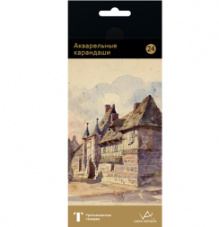 Карандаши акварельные "Поленов" Extra Fine набор 24 цвета