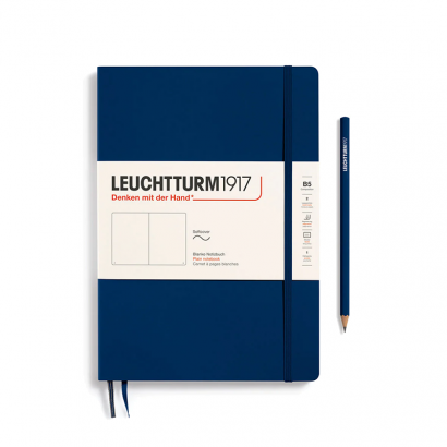 Записная книжка Leuchtturm «Composition» В5 нелинованная темно-синий 123 стр.