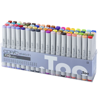 Набор маркеров COPIC SKETCH 72 D с кистью