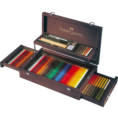 Набор художественных карандашей и пастели Faber-Castell Art & Graphic Collection 125 шт в кейсе