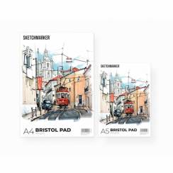 Альбом для графики Sketchmarker Bristol А5 / 20 листов / 300 гм