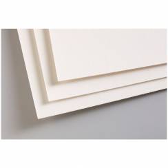 Бархатная бумага для пастели Pastelmat ClaireFontaine белая пачка 50х70 см / 5 листов / 360 гм