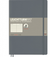 Записная книжка Leuchtturm «Composition» В5 в линейку глубокий серый 123 стр.