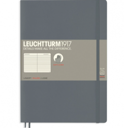 Записная книжка Leuchtturm «Composition» В5 в линейку глубокий серый 123 стр.