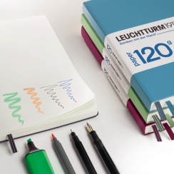 Блокнот Leuchtturm «Notebook Edition» А5 в точку винный 203 стр.
