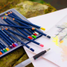 Набор акварельных карандашей Derwent Watercolour 36 цветов в кейсе купить в магазине товаров для рисования Скетчинг Про с доставкой по РФ и СНГ