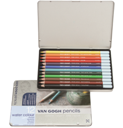 Набор акварельных карандашей Van Gogh Water Color Pencils Royal Talens 12 цветов