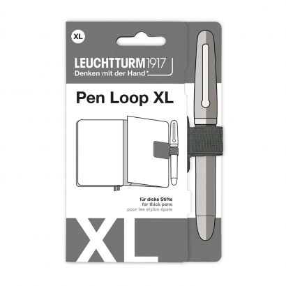 Петля самоклеящаяся Pen Loop XL (2см) для ручек на блокноты Leuchtturm1917 цвет Антрацитовый