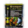 Набор цветовых блендеров Chameleon Color Tops Earth Tones 5 цвета земли  для добавления цвета к маркеру купить в фирменном магазине Скетчинг Про с доставкой по РФ и СНГ