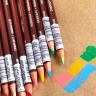 Набор цветных карандашей Coloursoft Derwent 6 цветов в блистере купить в магазине товаров для художников Скетчинг ПРО с доставкой по РФ и СНГ