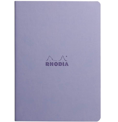 Блокнот в точку Rhodiarama мягкая обложка ирис А5 / 32 листа / 90 гм