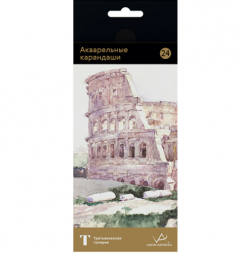 Карандаши акварельные "Суриков" Extra Fine набор 24 цвета