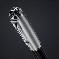 Ручка перьевая Parker 51 Black CT чёрная 0,8 мм в подарочной упаковке