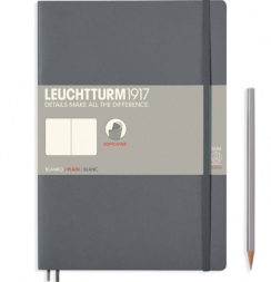 Записная книжка Leuchtturm «Composition» В5 нелинованная глубокий серый 123 стр.