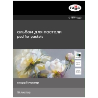 Альбом для пастели Старый мастер Гамма склейка холодные тона ячеистая 30х40 см / 15 листов / 160 гм