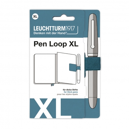Петля самоклеящаяся Pen Loop XL (2см)для ручек на блокноты Leuchtturm1917 цвет Синий Камень