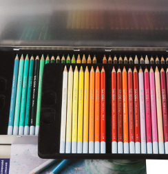 Набор акварельных карандашей Van Gogh Water Color Pencils Royal Talens 60 цветов