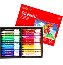 Пастель Mungyo Oil Pastel Triangular Shaped масляная 24 цвета для начинающих