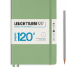 Блокнот Leuchtturm «Notebook Edition» А5 в точку пастельный зеленый 203 стр.