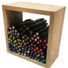 Купить стеллаж для хранения маркеров Forest Storage Mini деревянный в магазине маркеров и товаров для скетчинга ПРОСКЕТЧИНГ