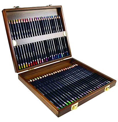 Набор цветных карандашей Derwent Studio 48 цветов на восковой основе в этюднике