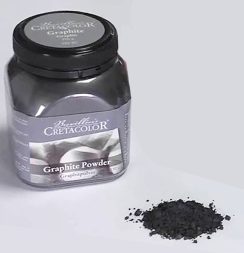 Графитовая пудра Cretacolor Graphit Powder водорастворимая в баночке 150 г