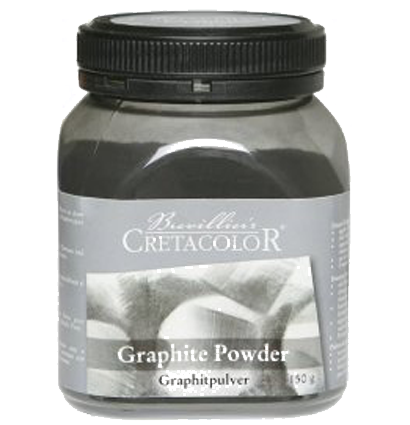 Графитовая пудра Cretacolor Graphit Powder водорастворимая в баночке 150 г