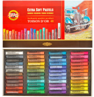 Пастель художественная сухая Toison D'or Extra Soft 8556 Koh-I-Noor 48 цветов