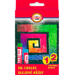 Пастель масляная Koh-I-Noor 8312 набор 12 цветов