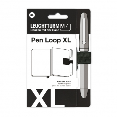 Петля самоклеящаяся Pen Loop XL (2см)для ручек на блокноты Leuchtturm1917 цвет Черный