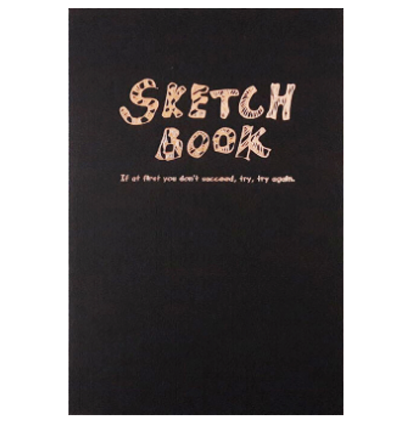 Скетчбук Kraft Sketch Book  142х210 мм / 120 листов / 100 гм 