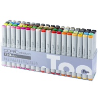 Набор маркеров COPIC SKETCH 72 C с кистью