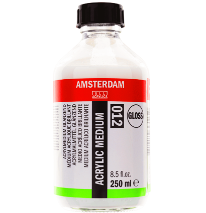 Медиум для акрила Amsterdam Acrylic Medium Gloss 012 глянцевый во флаконе 250 мл