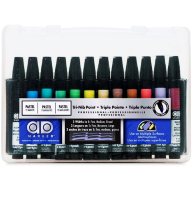 Набор маркеров для скетчинга Chartpak 12 Pastels (пастельные)