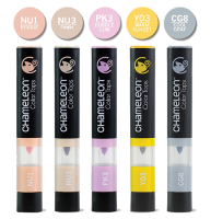 Набор цветовых блендеров Chameleon Color Tops Pastel Tones 5 для добавления цвета к маркеру