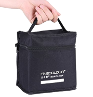 Пенал - сумка для 80 маркеров и ручек Finecolour Bag, черный