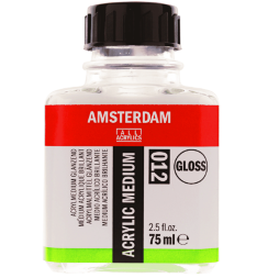 Медиум для акрила Amsterdam Acrylic Medium Gloss 012 глянцевый во флаконе 75 мл