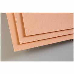 Бархатная бумага для пастели Pastelmat ClaireFontaine охра пачка 50х70 см / 5 листов / 360 гм