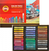 Пастель художественная сухая Toison D'or Extra Soft 8555 Koh-I-Noor 36 цветов
