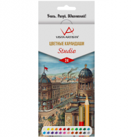 Карандаши цветные Vista-Artista "Studio" набор 24 цвета