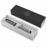 Ручка перьевая Parker IM Achromatic Grey синяя 0,8 мм в подарочной упаковке