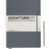 Записная книжка Leuchtturm «Master Slim» A4+ в точку глубокий серый 123 стр.