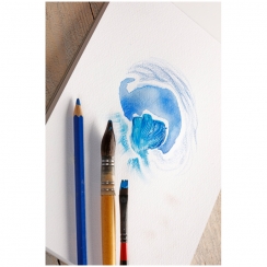 Альбом для смешанных техник Paint'On ClaireFontaine "гладкая и мелкозернистая" экстра-белый А3 / 20 листов / 250 гм